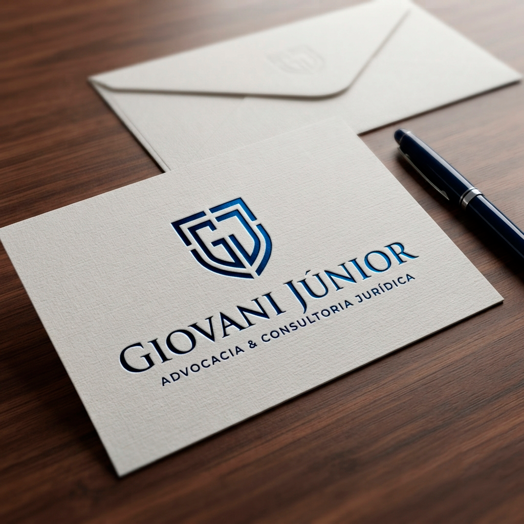 Identidade visual de Giovani Júnior – Advocacia & Consultoria Jurídica, OAB/GO 50340